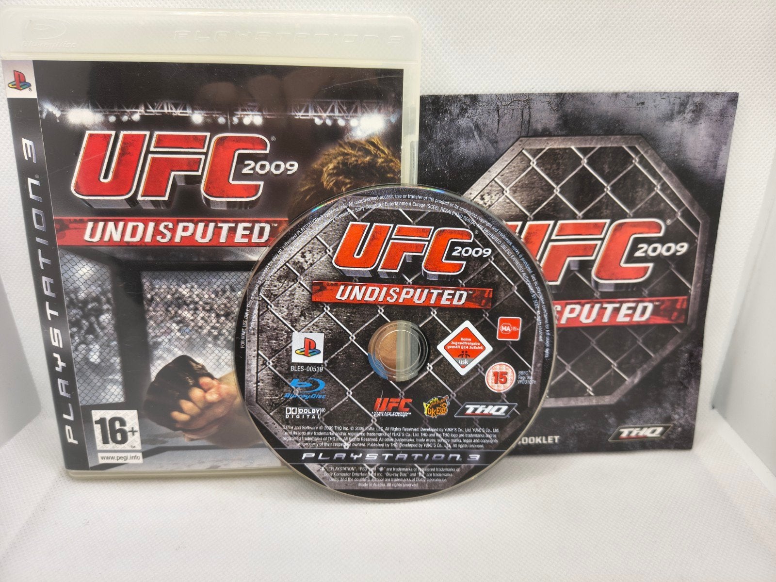 UFC undisputed 2009 Playstation 3 game, 3 spelers of meer, Ophalen of Verzenden, Zo goed als nieuw, Vanaf 3 jaar