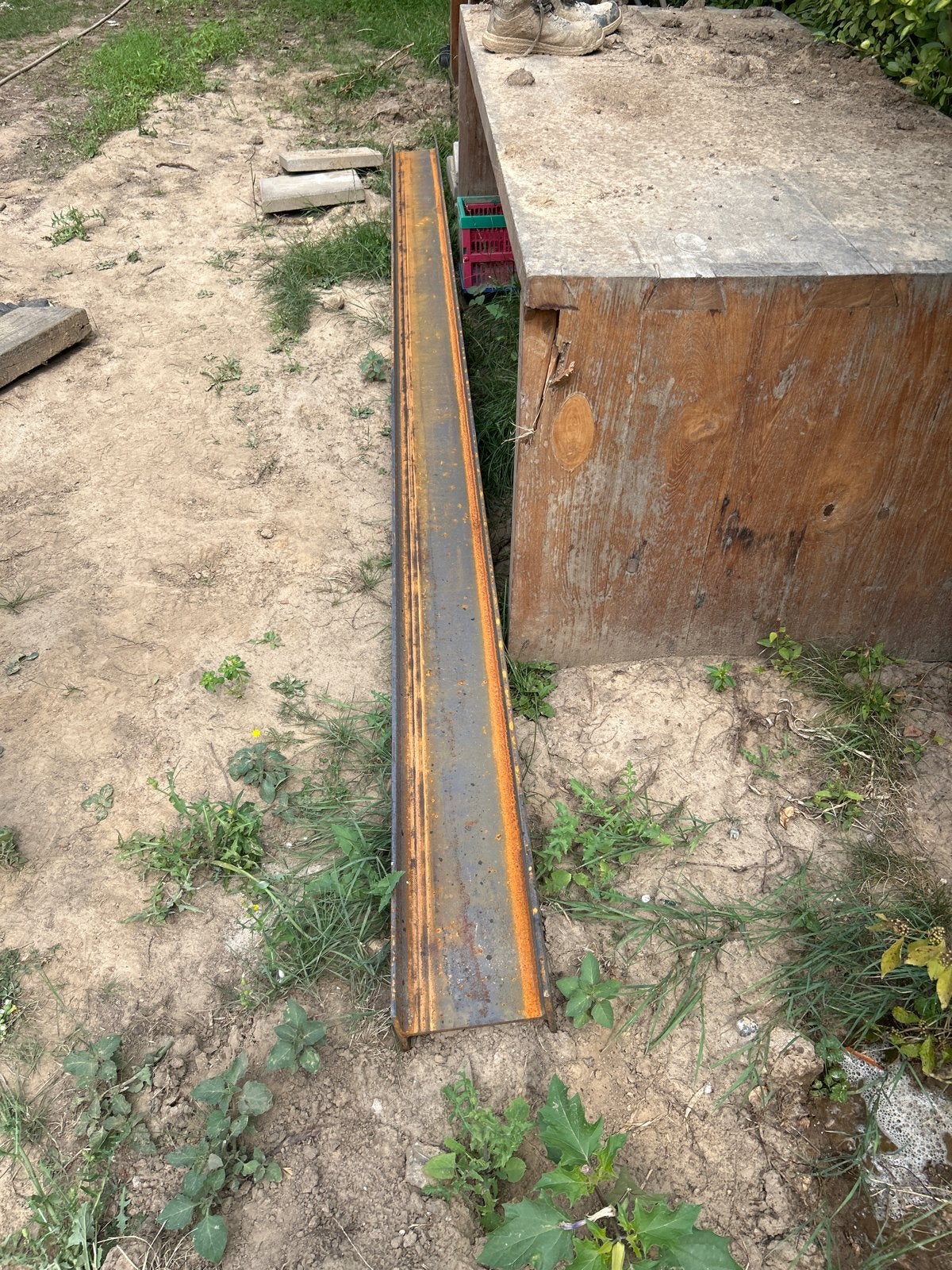 Ipe 200 balk 4000mm - onbehandeld, Ophalen of Verzenden, Gebruikt, IJzer