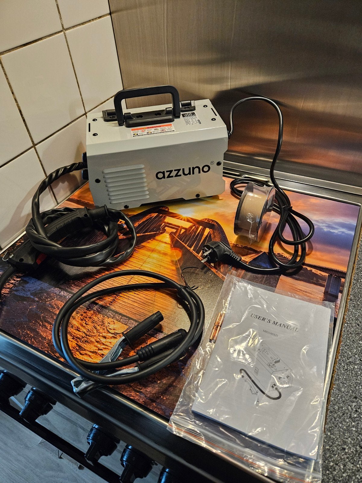 Azzuno MIG-160XD Lasapparaat - Nieuw in doos, Ophalen, Nieuw