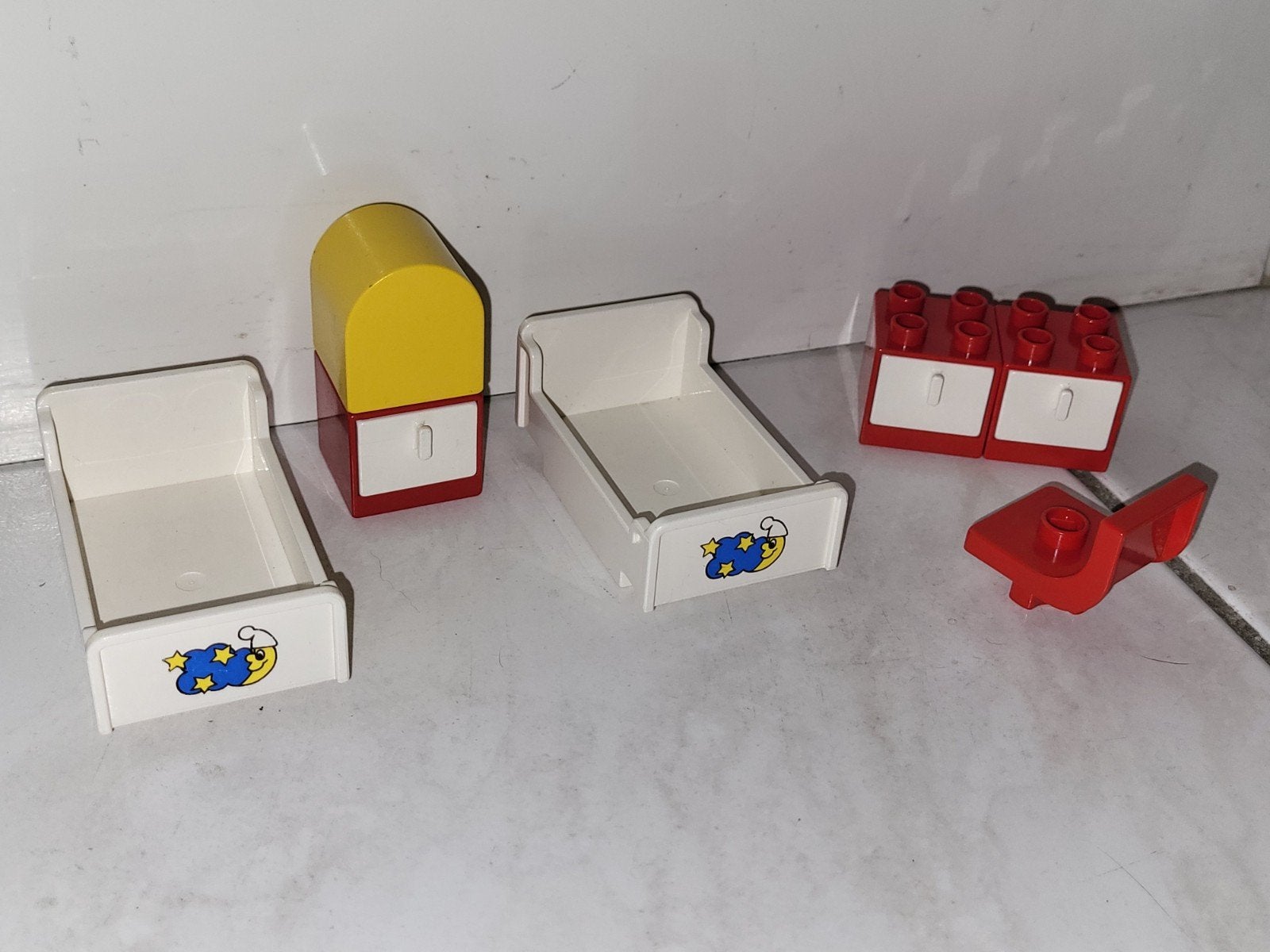 Duplo slaapkamer voor een huis, Kinderen en Baby's, Gebruikt, Ophalen of Verzenden, Duplo, Duplo
