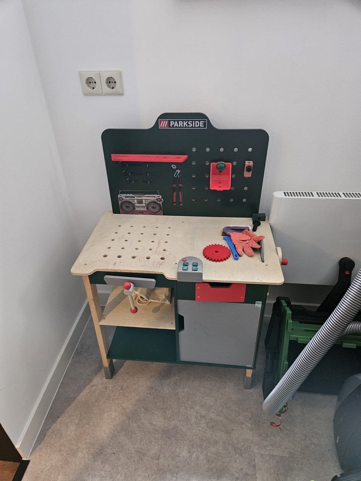 Parkside Kinderwerkbank - Houten Speelgoed Werkbank, Ophalen, Gebruikt, Jongen of Meisje
