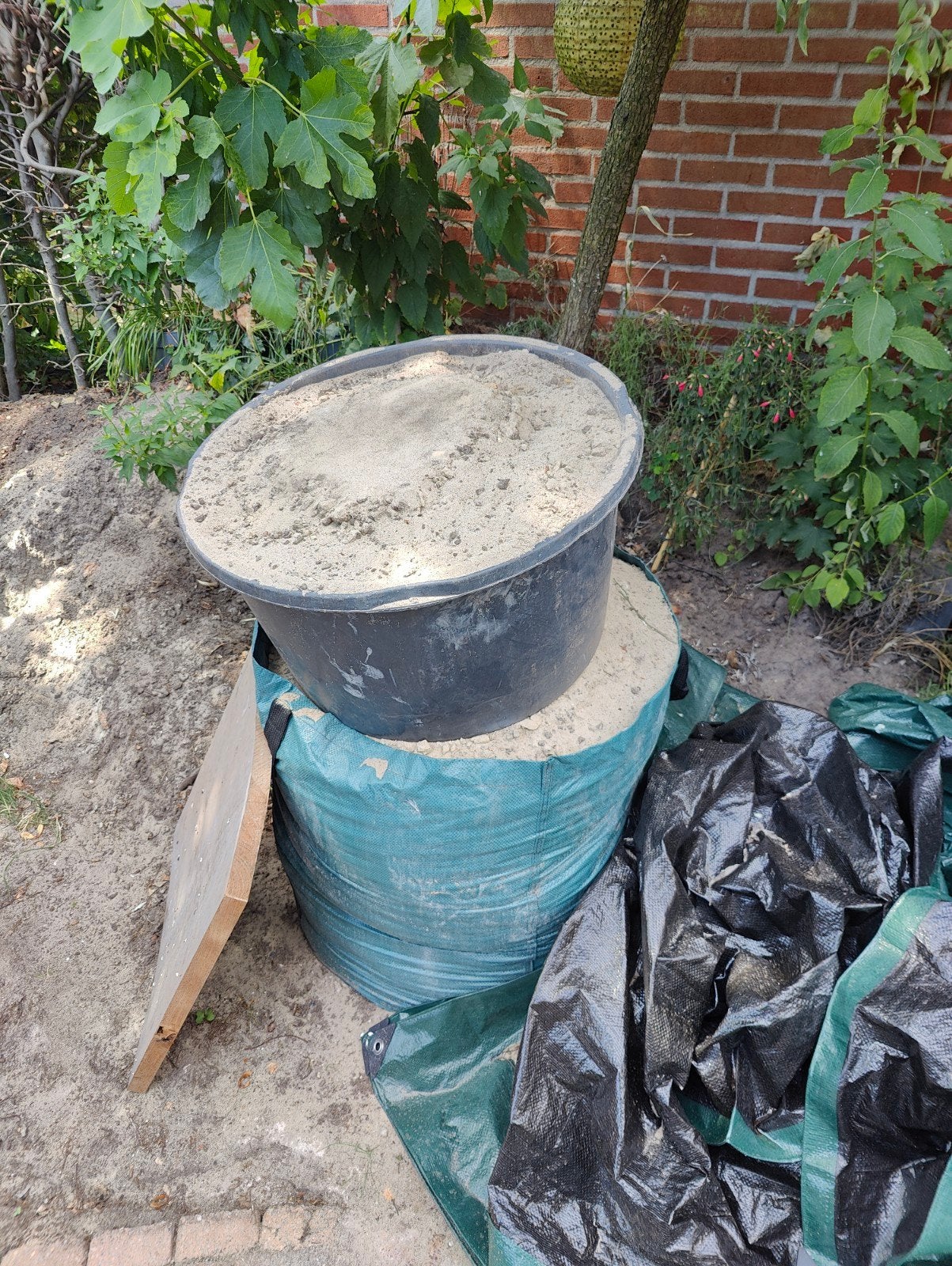 Halve kuub witzand gratis ophalen, Tuin en Terras, Zand, Ophalen, Ophoogzand