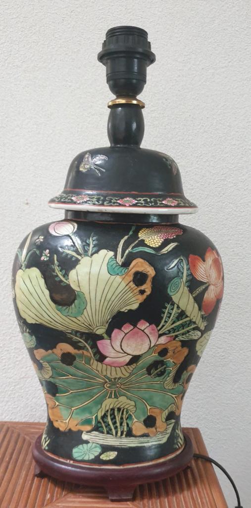 Antieke  vaaslamp, Ophalen of Verzenden