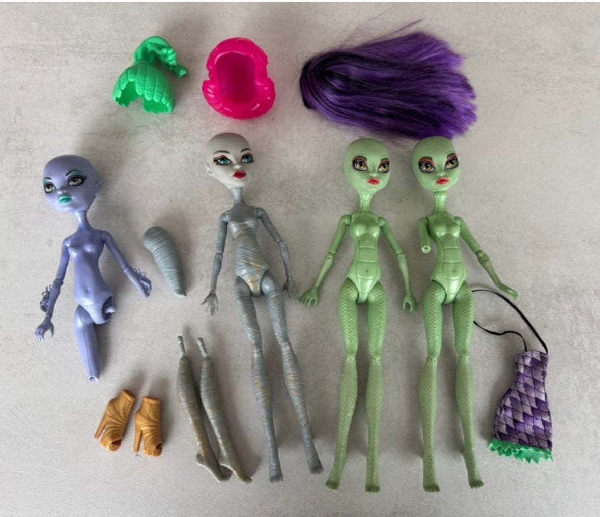 Barbie poppen kleding meubels accessoires, Ophalen of Verzenden, Gebruikt, Barbie