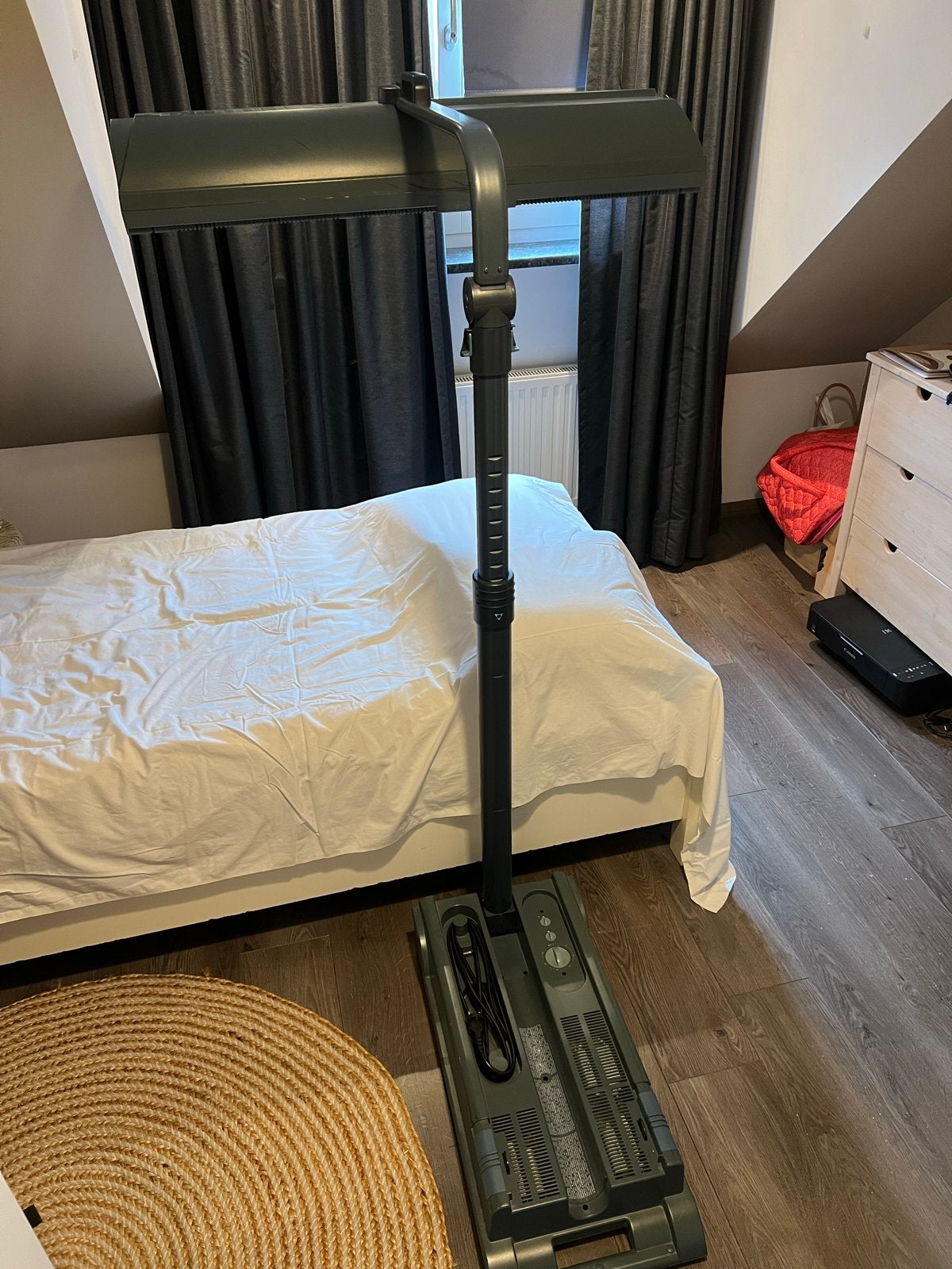 Philips Sunmobile HB 814/A - Draagbare Zonnebank, Witgoed en Apparatuur, Ophalen, Gebruikt, Zonnebank enkelzijdig, Minder dan 10 lampen