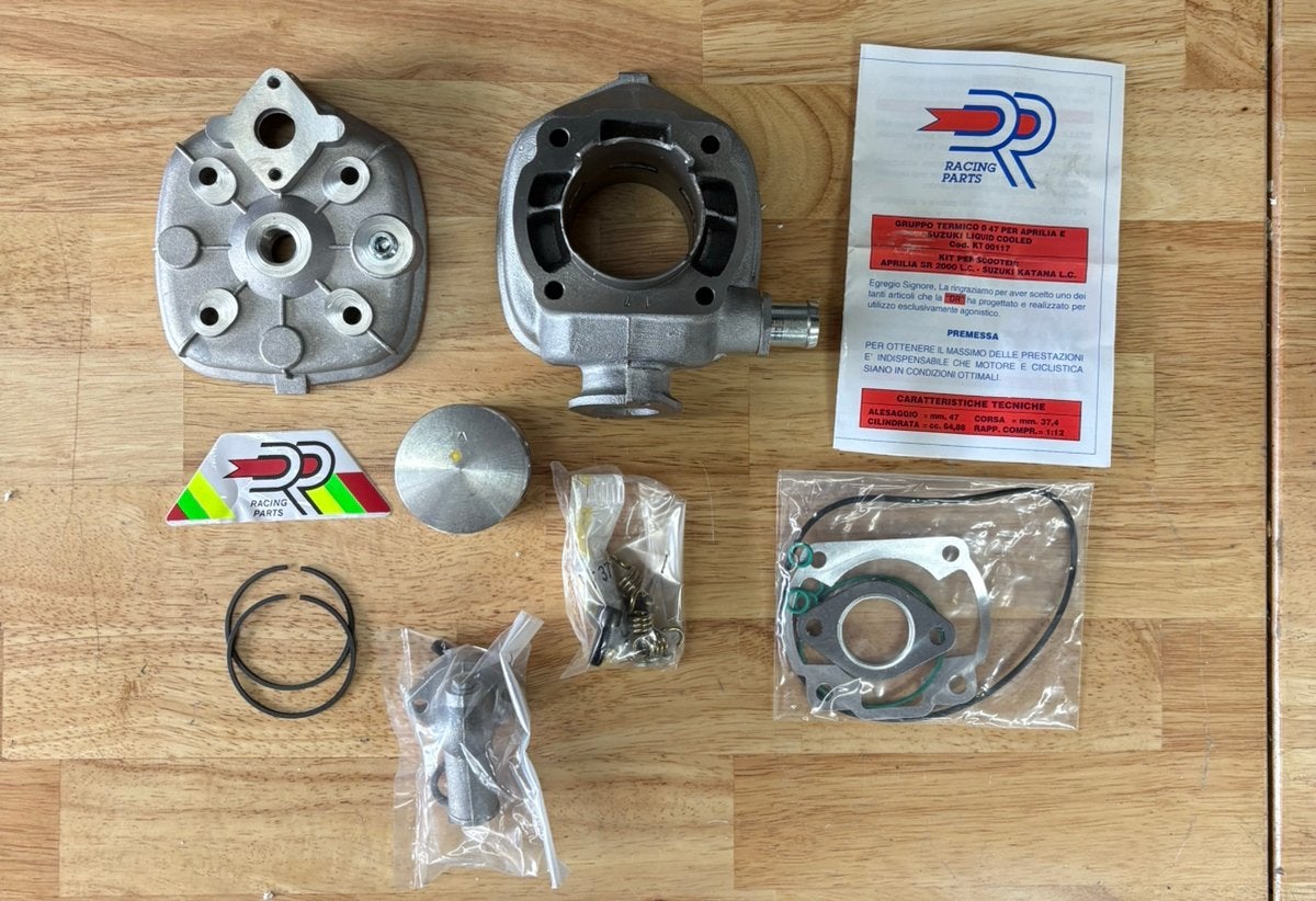 DR Racing 64cc cilinderkit Suzuki/Aprilia, Fietsen en Brommers, Brommeronderdelen | Scooters, Ophalen of Verzenden, Nieuw
