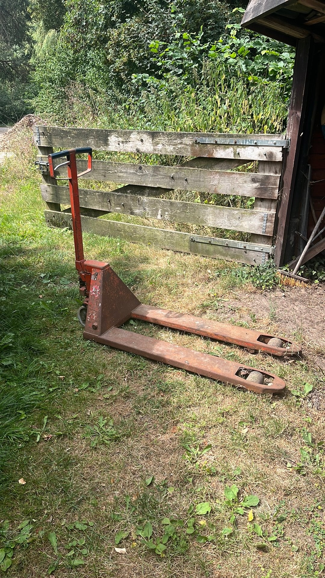 Pompwagen BT, Ophalen