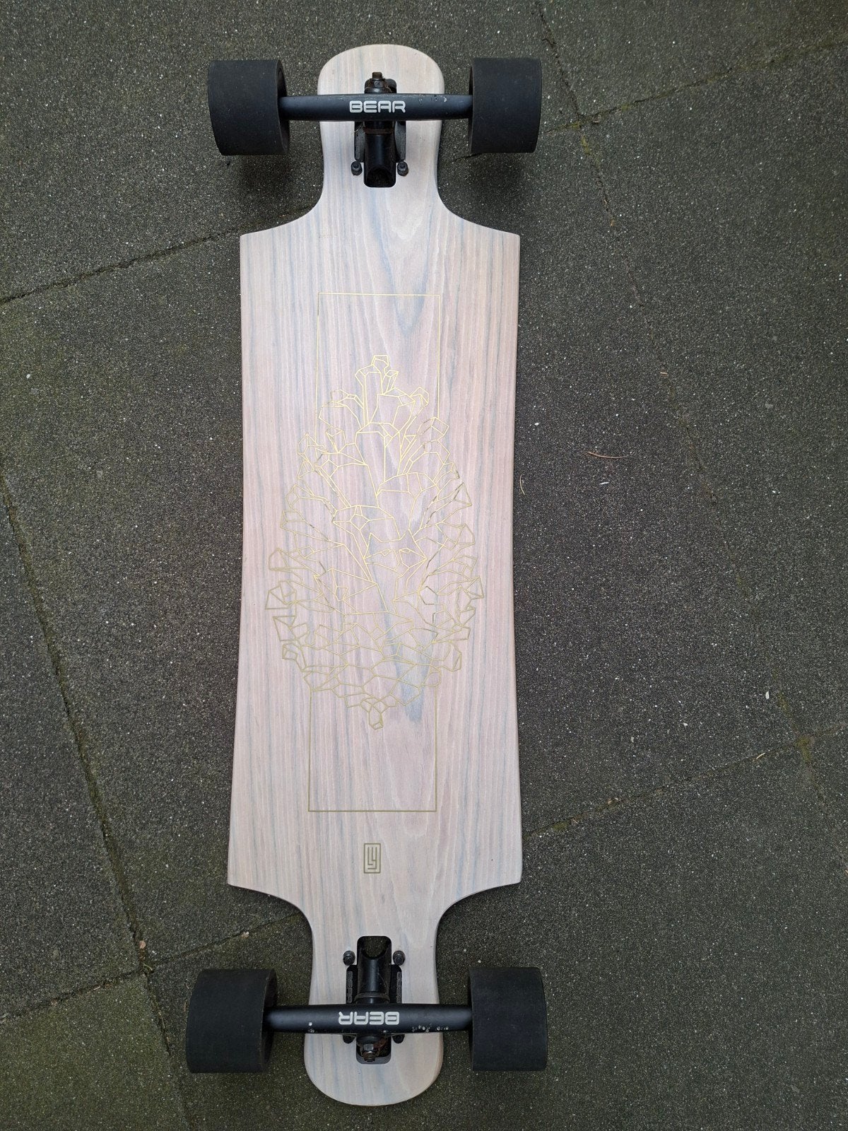 Longboard Landyachtz Drop Hammer, Sport en Fitness, Skateboarden, Ophalen, Gebruikt, Longboard