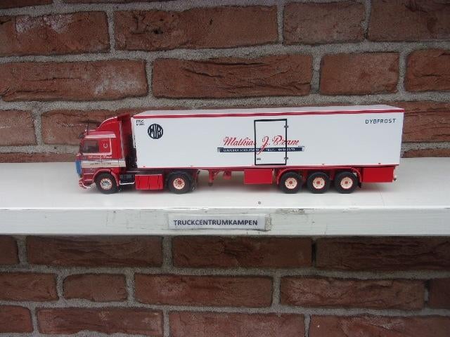 Tekno  Scania  143 - 450  van  J. Bram  Matthias., Hobby en Vrije tijd, Modelauto's | 1:50, Ophalen of Verzenden, Nieuw, Bus of Vrachtwagen