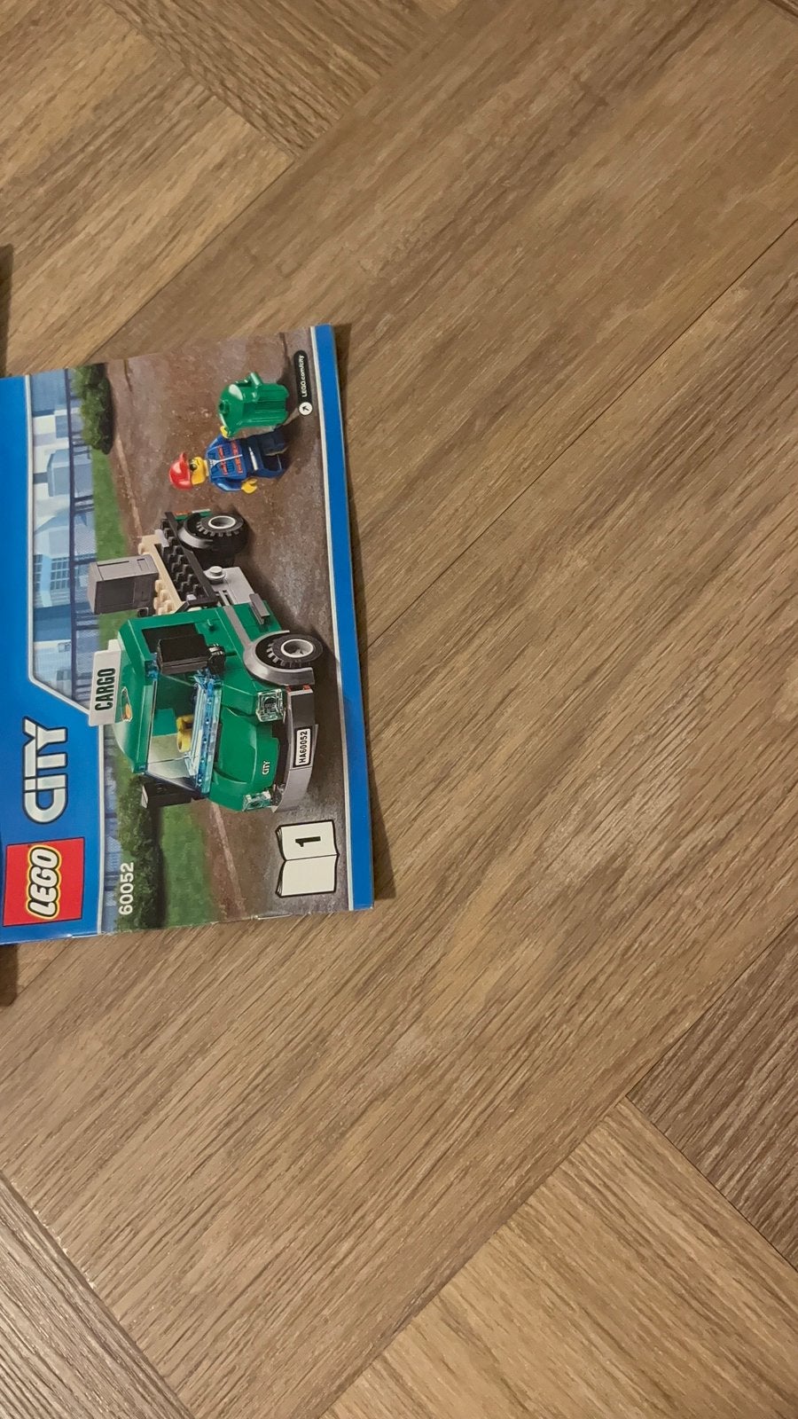 Lego city goederentrein 60052, Kinderen en Baby's, Ophalen of Verzenden, Zo goed als nieuw
