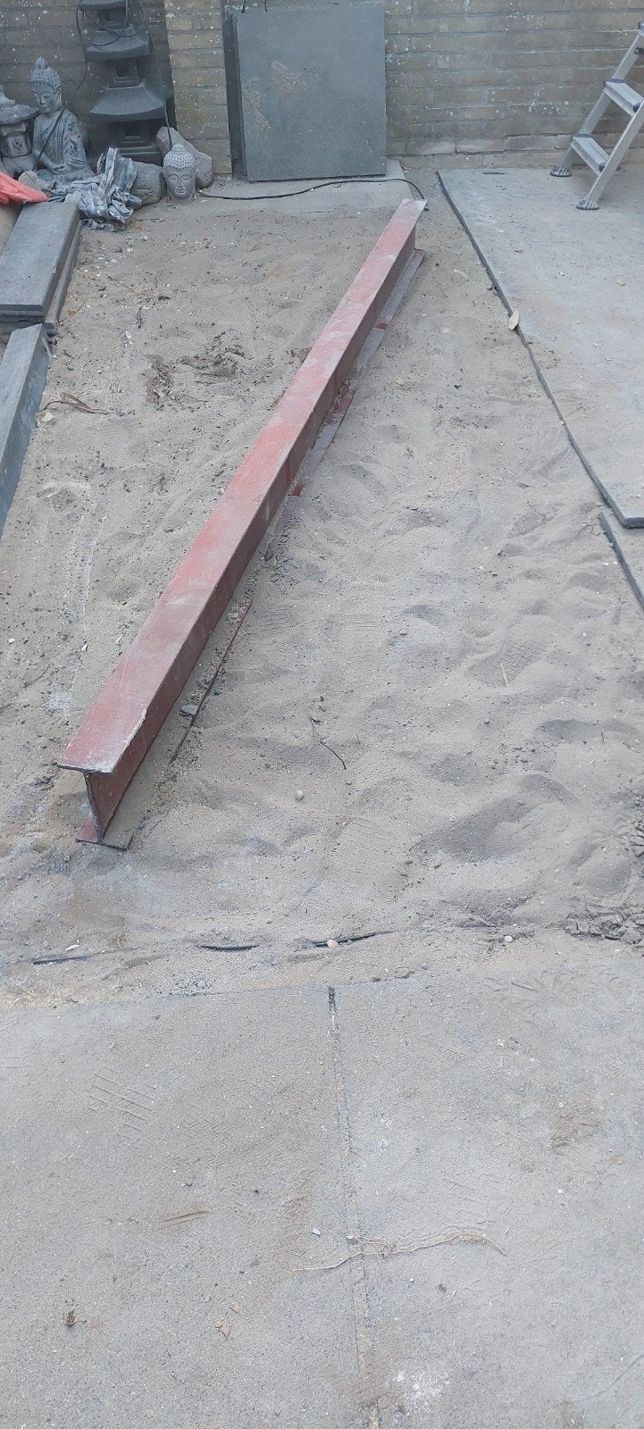 IPE balk 180x90x3000 mm, Gebruikt, Ophalen of Verzenden, Balk, Overige houtsoorten