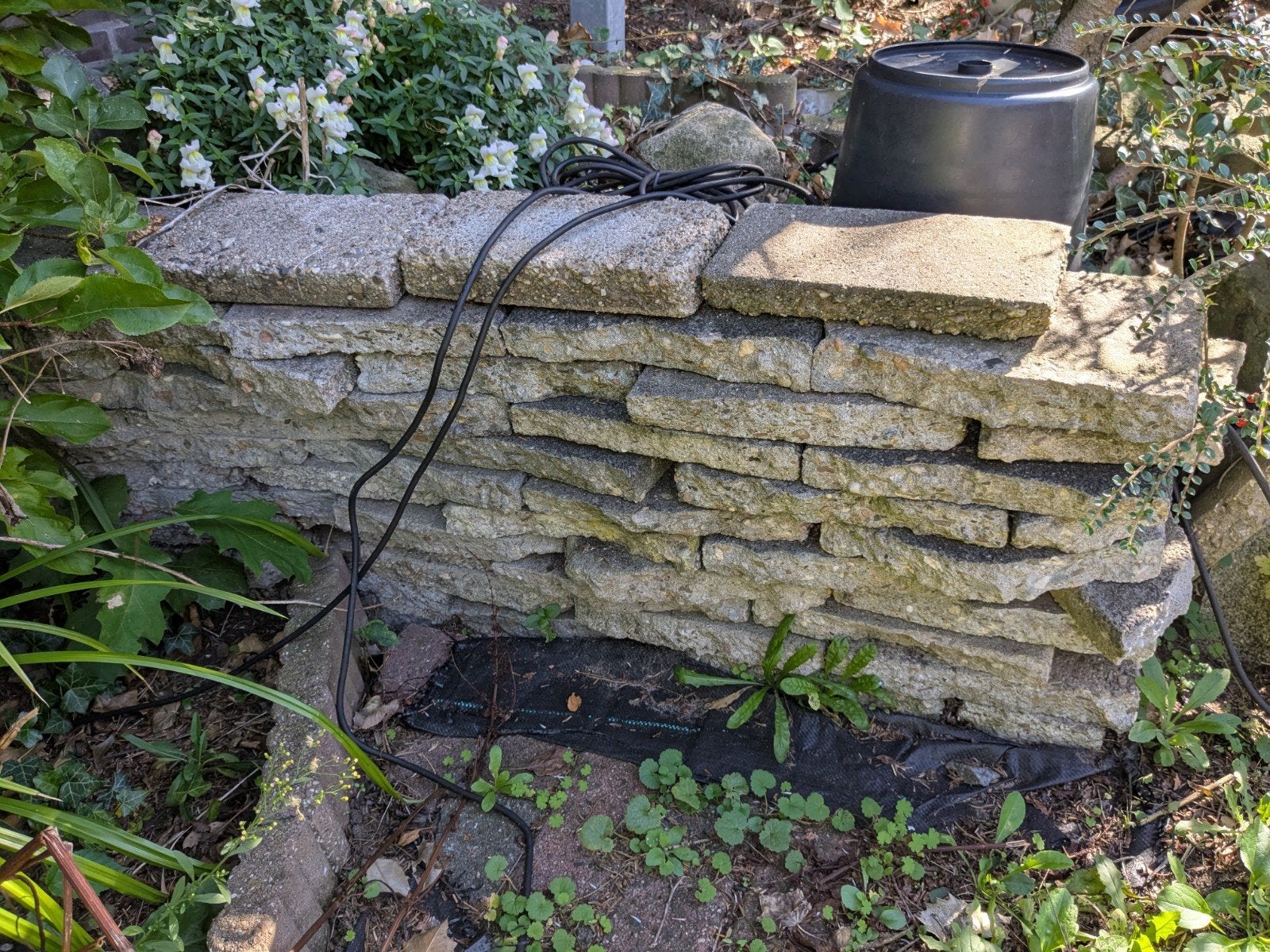 Gratis stenen voor tuin of project, Ophalen, Gebruikt, Beton, Overige typen
