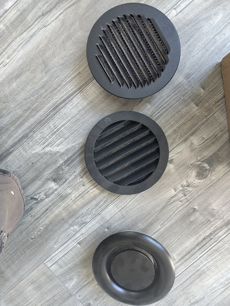 2x ventilatierooster, 1x ventilatieventiel, Ophalen of Verzenden, Gebruikt, Afzuiger
