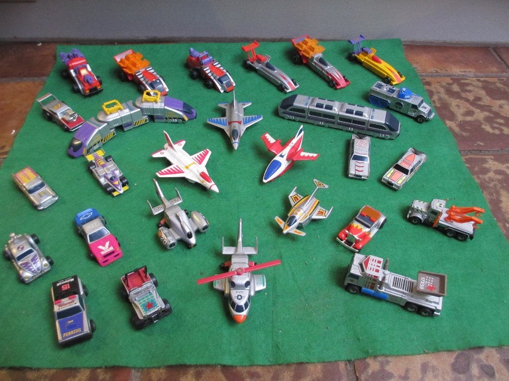 Grote verzameling vintage unieke Matchbox Connectables 1:64, Ophalen of Verzenden, Gebruikt, Auto