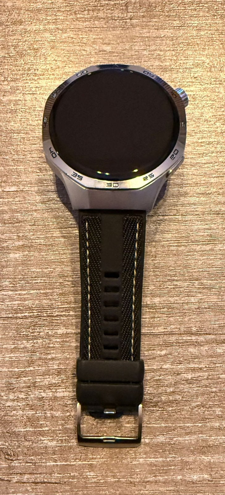 Smart Watch z.g.a.n, Ophalen of Verzenden, Zo goed als nieuw, Zwart, Android