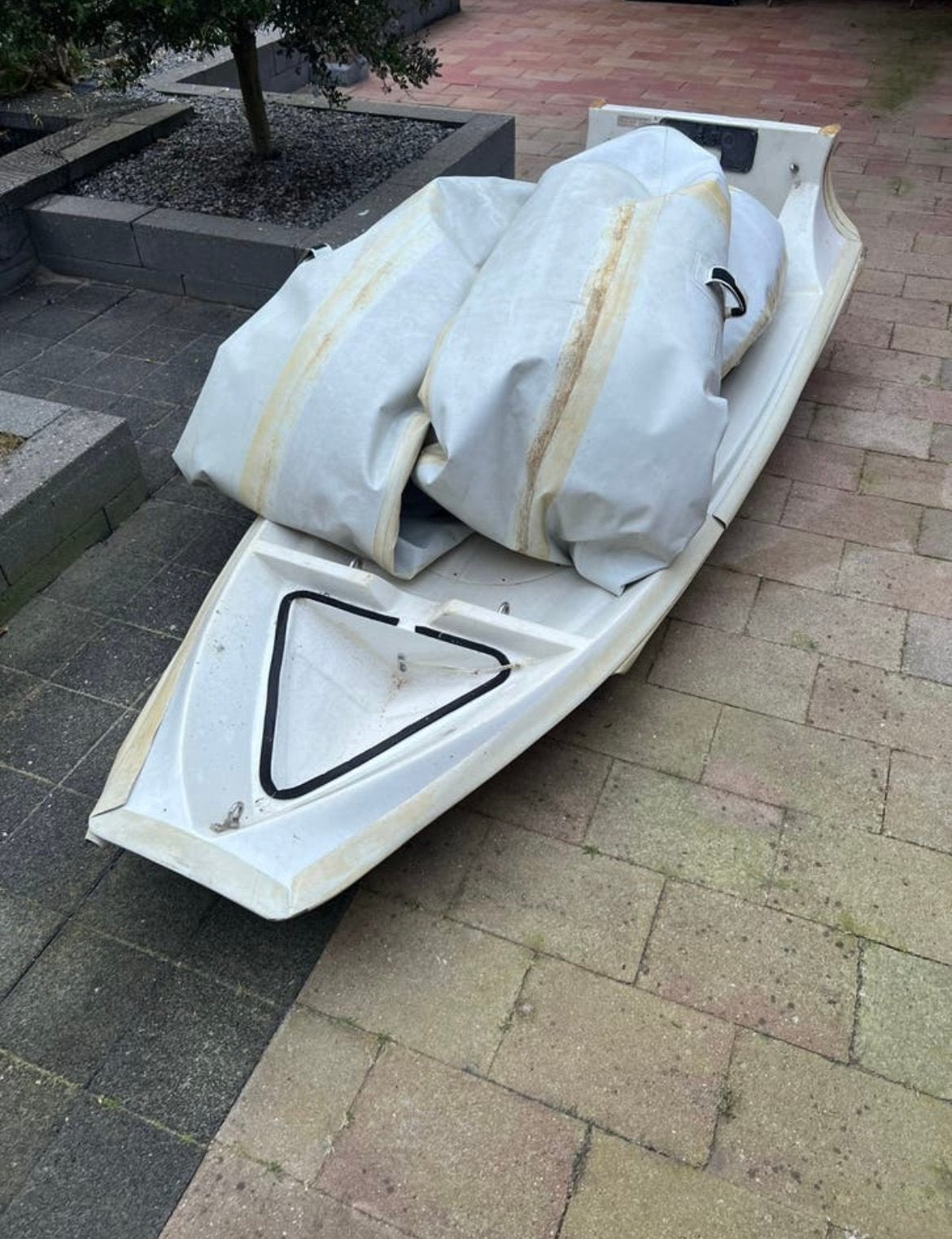 Rubberboot ribboot met werk, Ophalen, Gebruikt, Minder dan 15 m²
