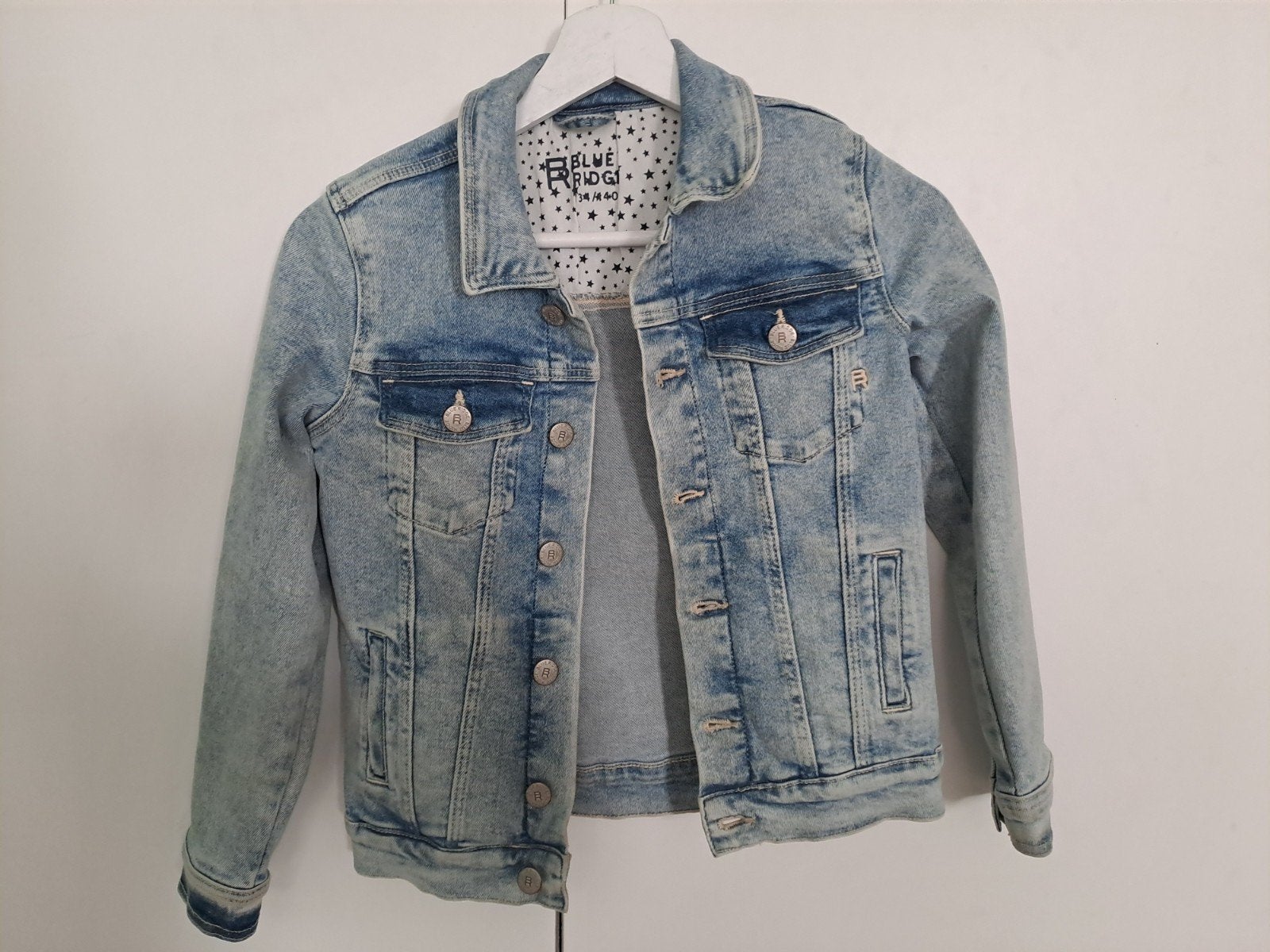 Mt 134-140 NIEUW spijkerjasje van WE, Kinderen en Baby's, Kinderkleding | Maat 134, Ophalen of Verzenden, Nieuw
