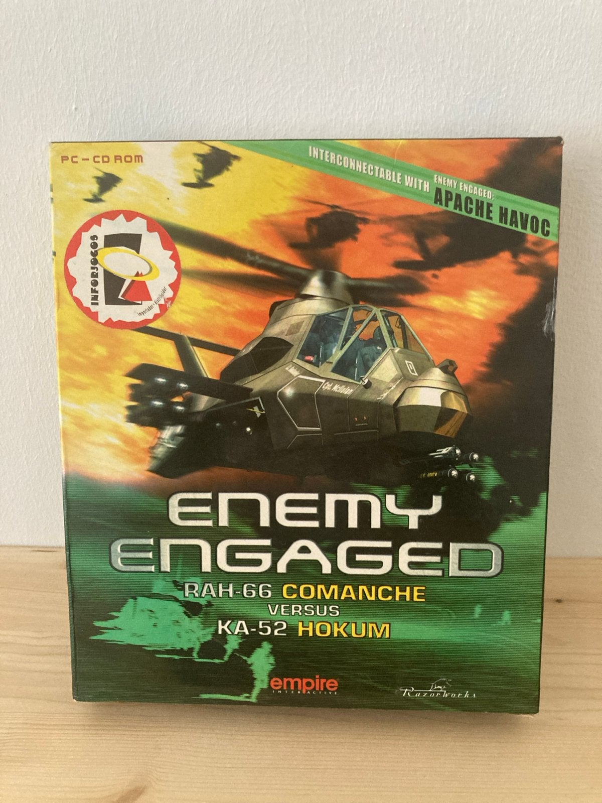 Enemy Engaged: RAH-66 Comanche vs KA-52 Hokum PC CD-ROM, Spelcomputers en Games, Games | Pc, Gebruikt, 1 speler, Eén computer