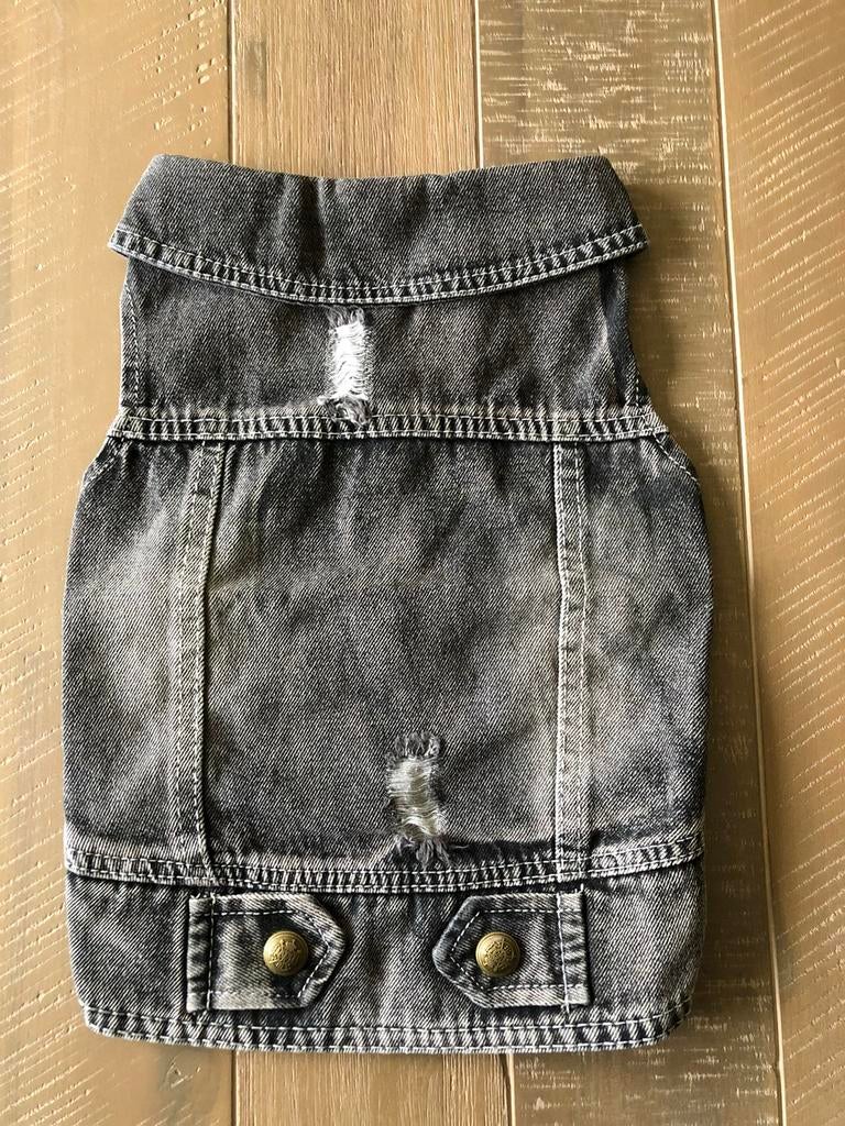 NIEUW! Super gaaf hondenjas jeans jasje spijker jasje, Ophalen of Verzenden, Nieuw, Hondenjas