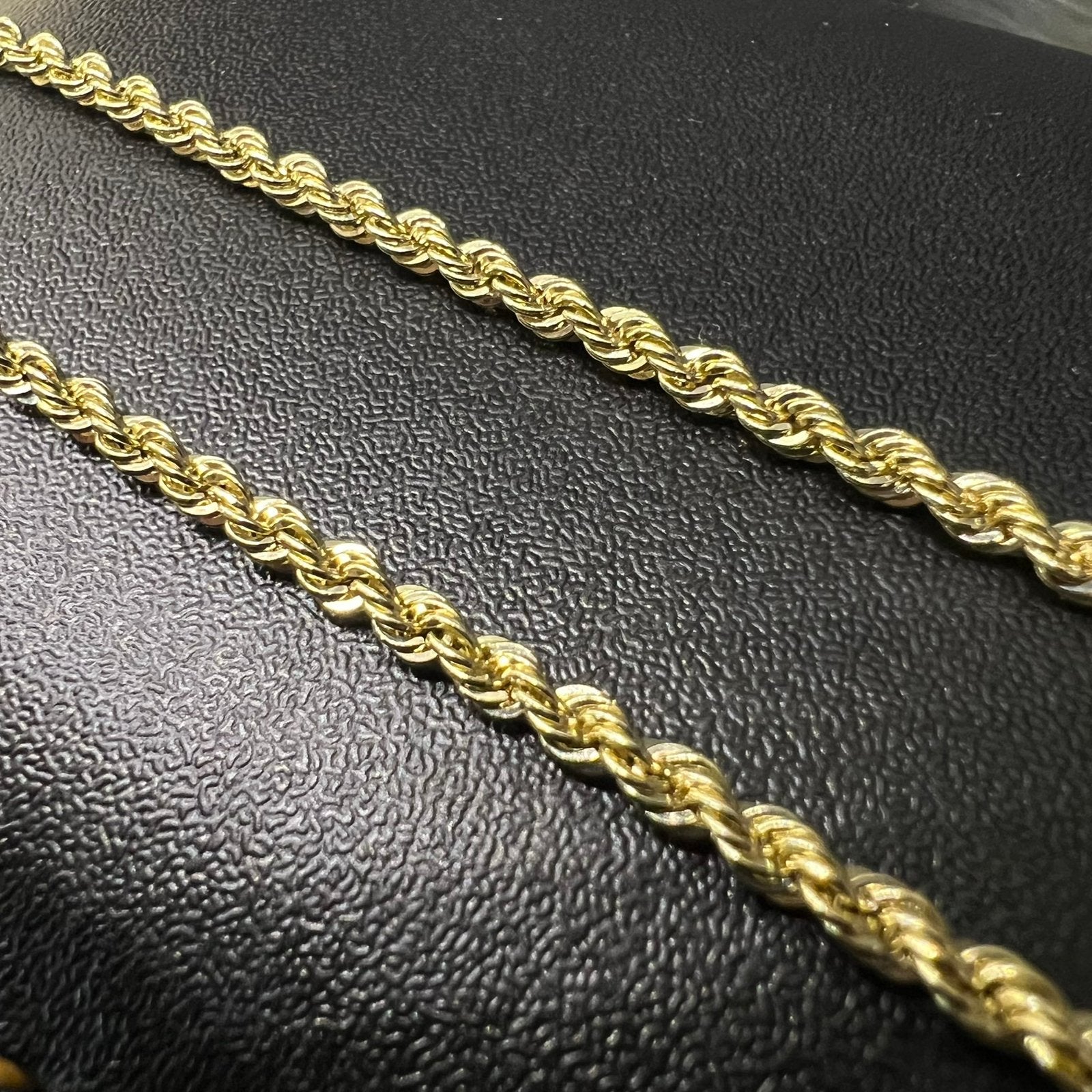 14 karaat gouden ketting rope schakel, Ophalen of Verzenden, Nieuw, Goud