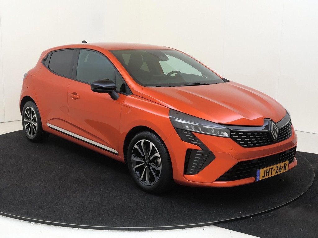 Renault Clio 1.0 TCe 90 GPF techno | Navigatie | Camera, Gebruikt, Euro 6, Overige kleuren, Leder en Stof