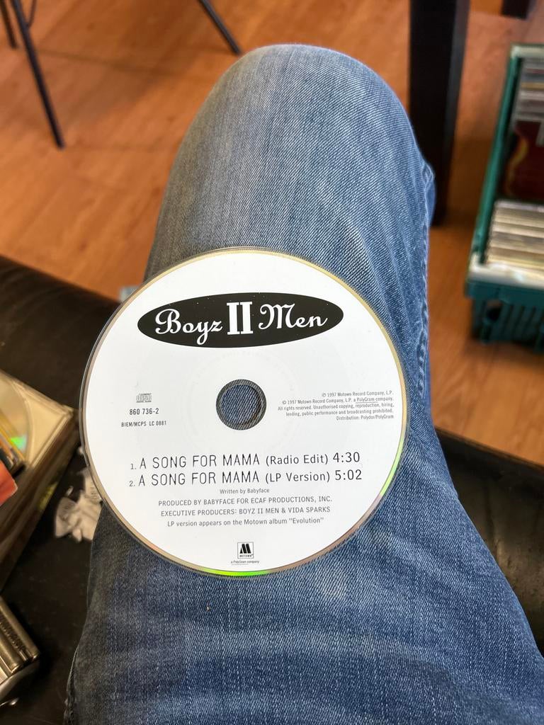 Boyz II Men - A Song For Mama CD Single (1997), Ophalen of Verzenden, Gebruikt