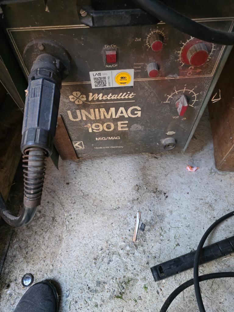 Migmag  lasmachine 3fase zonder fles geleverd, Ophalen of Verzenden, Gebruikt, 150 tot 250 ampère, Co2