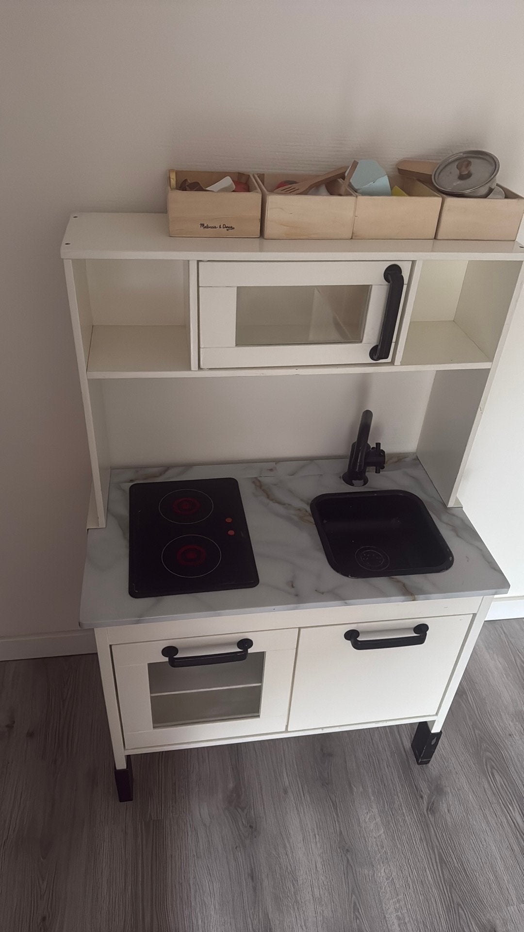 IKEA Houten Speelkeuken met Accessoires, Kinderen en Baby's, Ophalen, Gebruikt, Meubelstuk of Keukentje