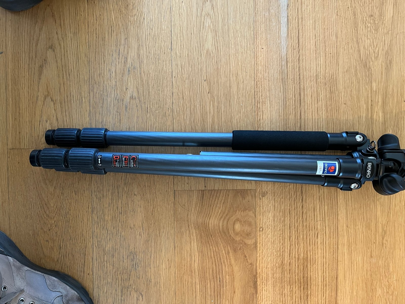 Benro Statief en Monopod met Novoflex Accessoires, Driepoot, Zo goed als nieuw, 175 cm of meer, Inclusief draagtas