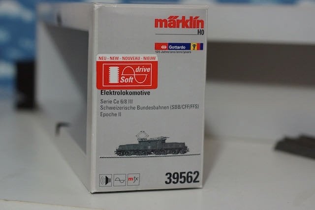 Märklin H0 39565 Elektrolokomotive "Krokodil" MFX  Sound., Hobby en Vrije tijd, Modeltreinen | H0, Wisselstroom, Wagon, Ophalen of Verzenden