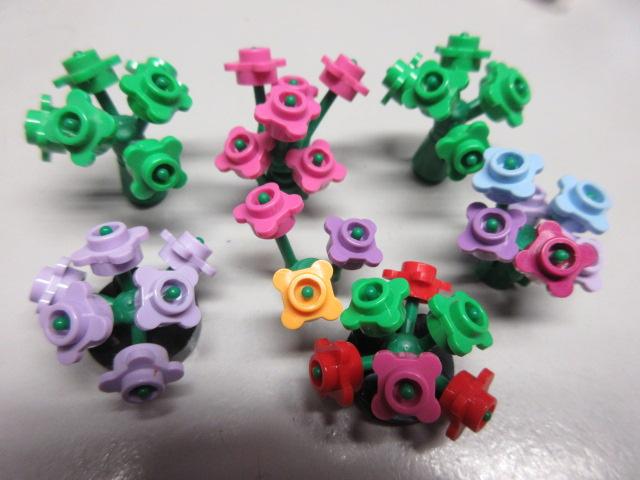 nr. 8707, Bloemetjes., Ophalen of Verzenden, Zo goed als nieuw, Complete set, Lego