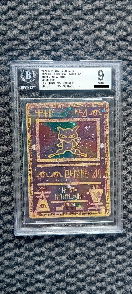 Pikachu Van Gogh + Ancient Mew [BGS 9.5 / 9], Ophalen, Foil, Nieuw, Meerdere kaarten