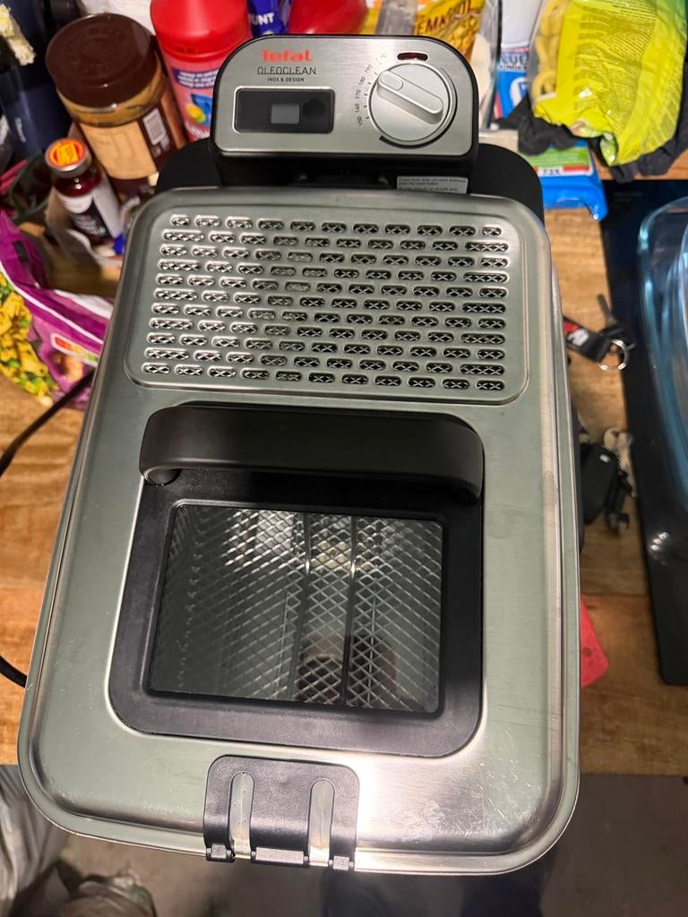 Tefal friteuse, Witgoed en Apparatuur, Frituurpannen, 3 tot 4 liter, Ophalen of Verzenden, Zo goed als nieuw, Uitneembare binnenpan