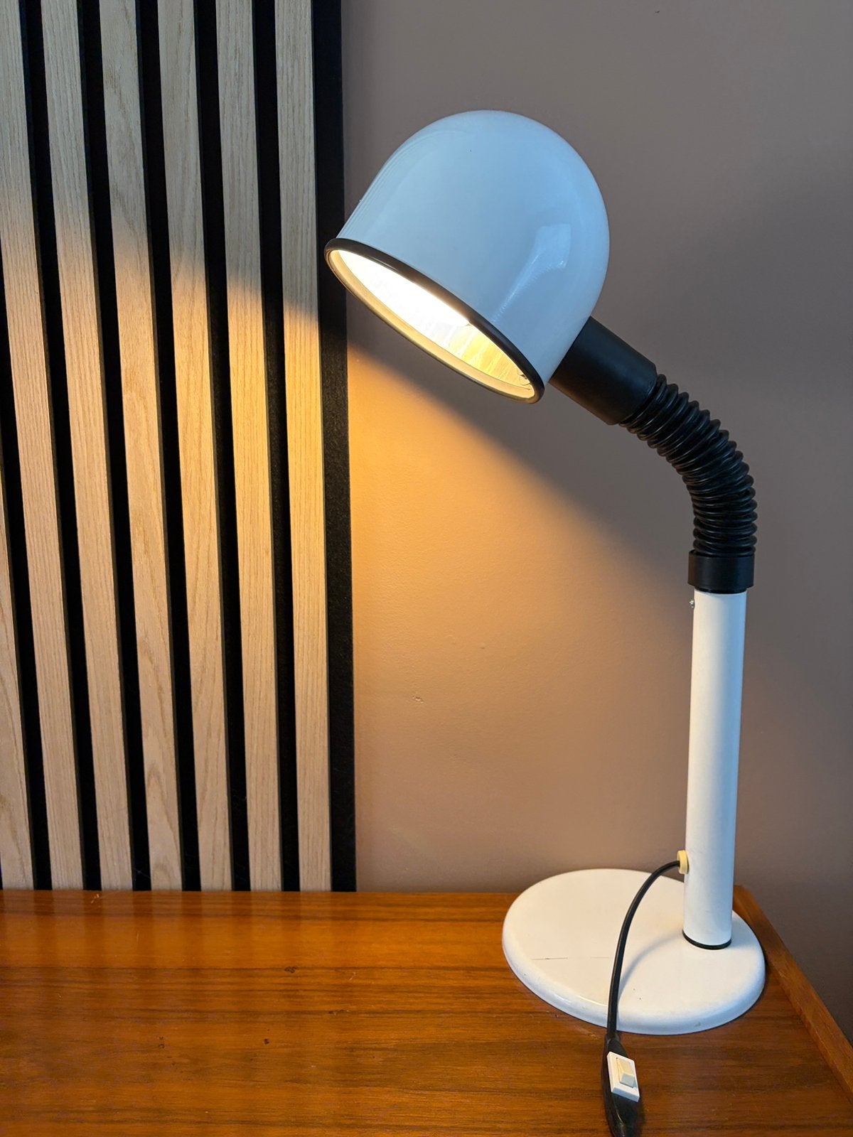 Vintage Alda bureau lamp | tafellamp, Bureaulamp, Gebruikt, Vintage, Wit