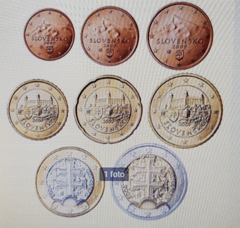 VERSCHILLENDE JAREN UNC SETS SLOWAKIJE BIJ JOHN, Verzenden, Slowakije, Overige waardes, Setje