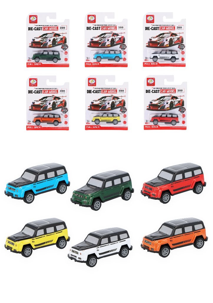 PARTIJ DIE CAST AUTO 4X4 MET PULLBACK ASSORTI, ., Nieuw, Ophalen of Verzenden, .