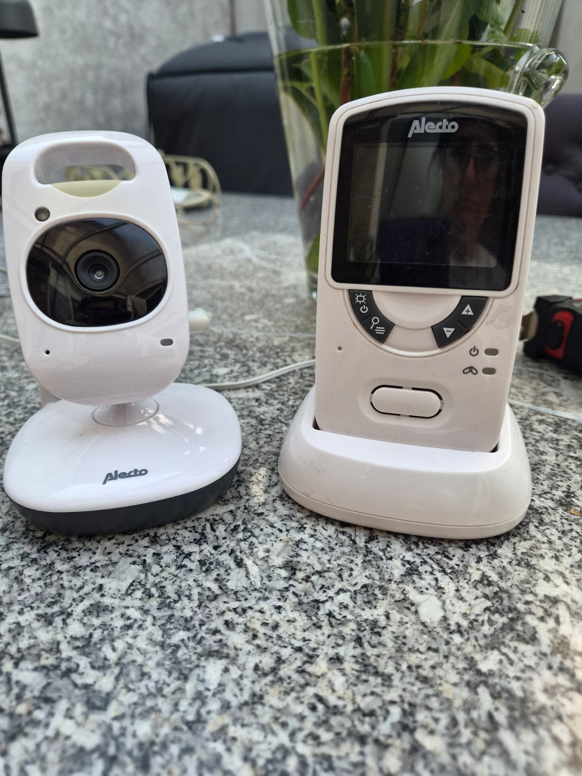 babyfoon Alecto ,met camera, Ophalen, Zo goed als nieuw, 250 meter of meer, Camera