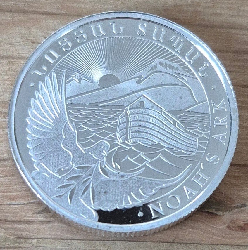 1/4 oz zilveren munt Noah's Ark 2026, Ophalen of Verzenden, Zilver
