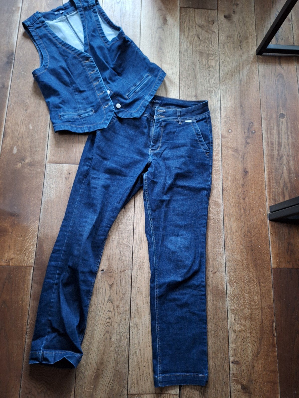 Red Button jeans set  maat 40, Kleding | Dames, Ophalen of Verzenden, Zo goed als nieuw, Blauw, W30 - W32 (confectie 38/40)