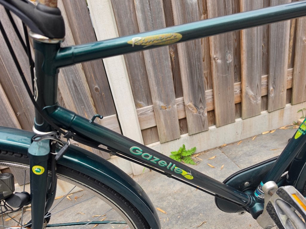 Gazelle heren fiets, Fietsen en Brommers, Ophalen, Gebruikt, Velgrem, 57 tot 61 cm