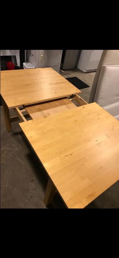 IKEA NORDEN EETTAFEL, Ophalen, Gebruikt, 200 cm of meer, 50 tot 100 cm