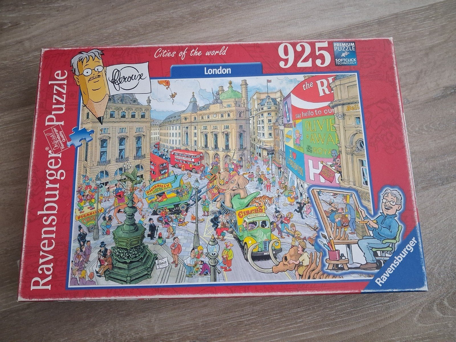 Ravensburger Legpuzzel LONDON - 925 stukjes, Ophalen of Verzenden, 500 t/m 1500 stukjes, Zo goed als nieuw, Legpuzzel