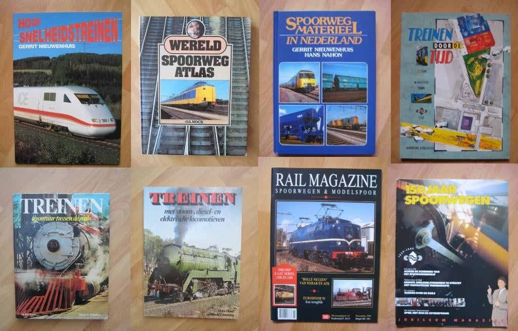 Treinen Spoorweg Boeken stoom diesel elektrisch trein, Ophalen of Verzenden, Zo goed als nieuw, Trein, Boek of Tijdschrift