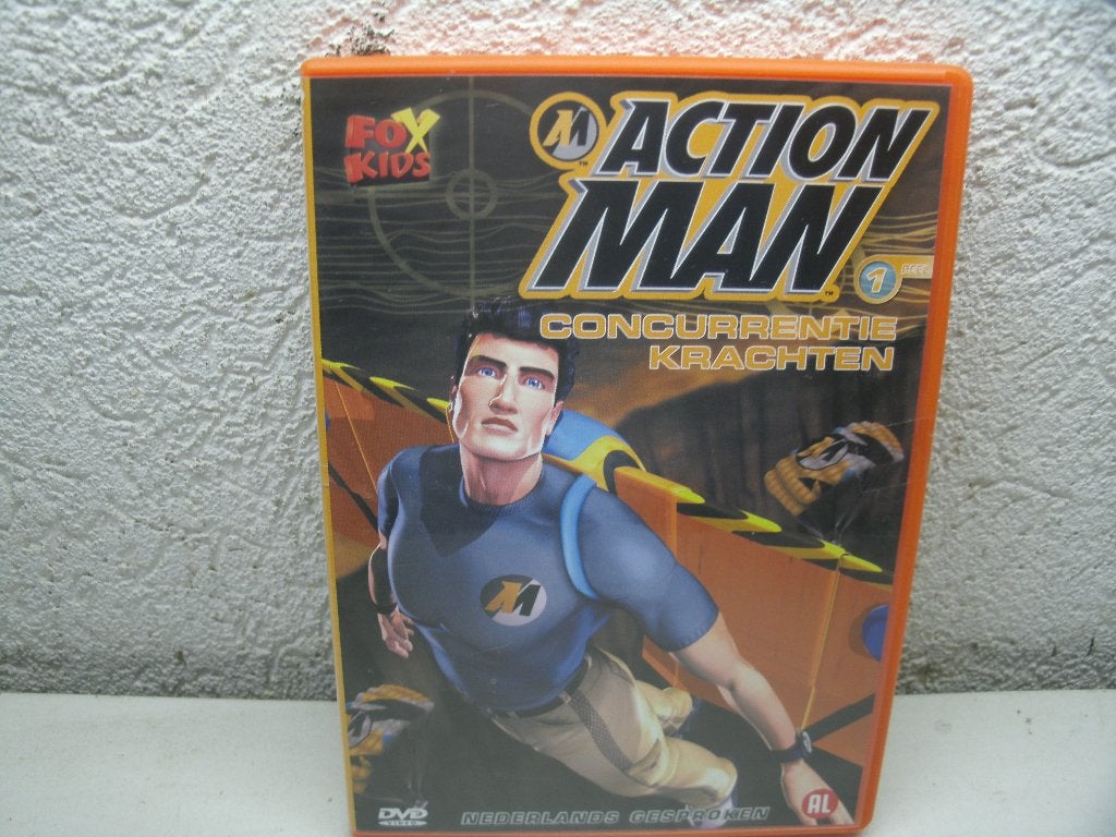 dvd 61k action man concurrentie krachten, Vanaf 12 jaar, Ophalen of Verzenden, Zo goed als nieuw