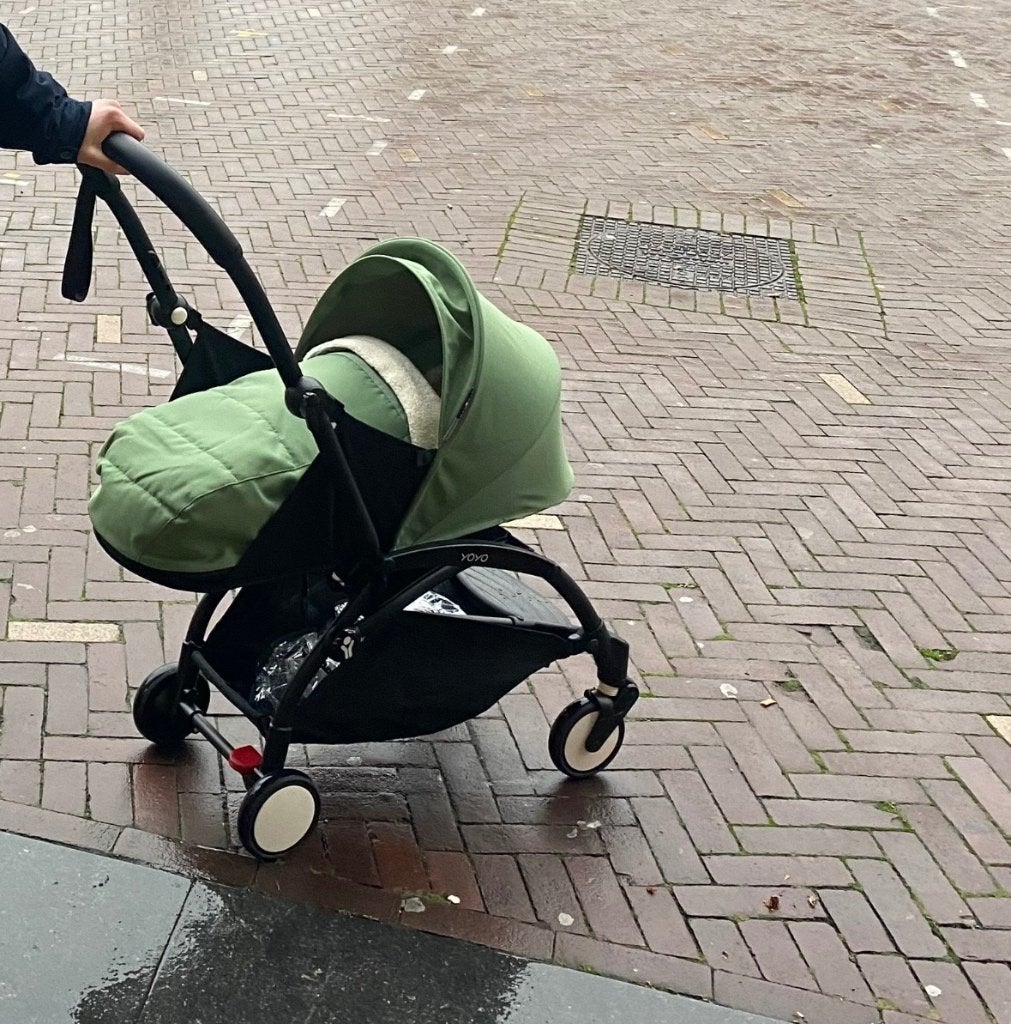 Yoyo zen 2 baby uitbreidingsset, kap en regenhoes, Zo goed als nieuw, Met reiswieg, Ophalen, Kinderwagen