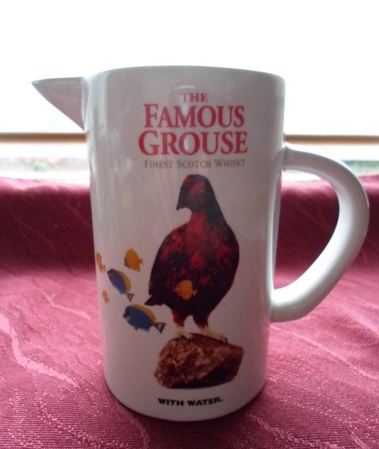 Famous Grouse Finest Scotch Whisky kan, Verzamelen, Ophalen of Verzenden, Zo goed als nieuw, Gebruiksvoorwerp