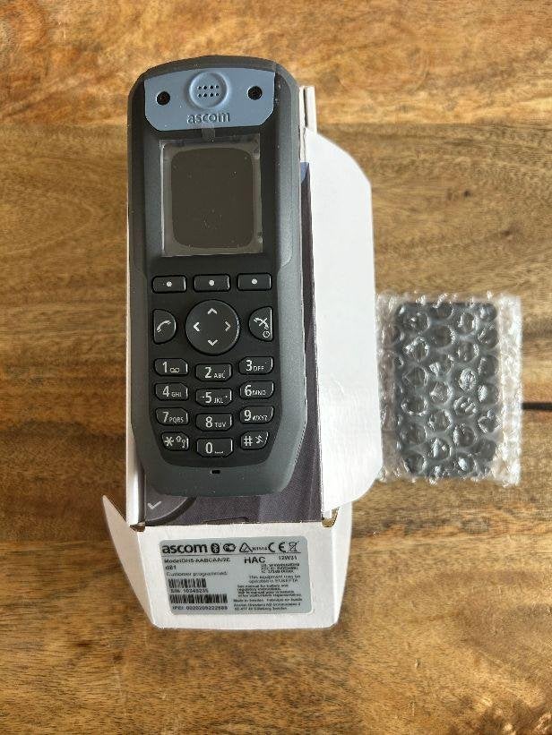 ☎️ DEMO Ascom D81 PROTECTOR DH5 Dect DH5-AABCAA ☎️, Ophalen of Verzenden, Refurbished, 1 handset