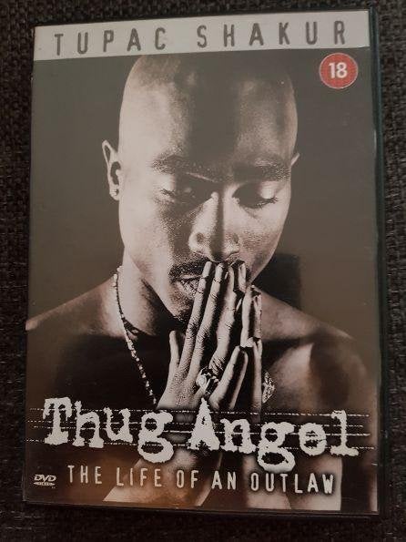 DVD van Tupac Shakur -Thug Angel the live of an outlaw, Vanaf 12 jaar, Ophalen of Verzenden, Gebruikt, Biografie