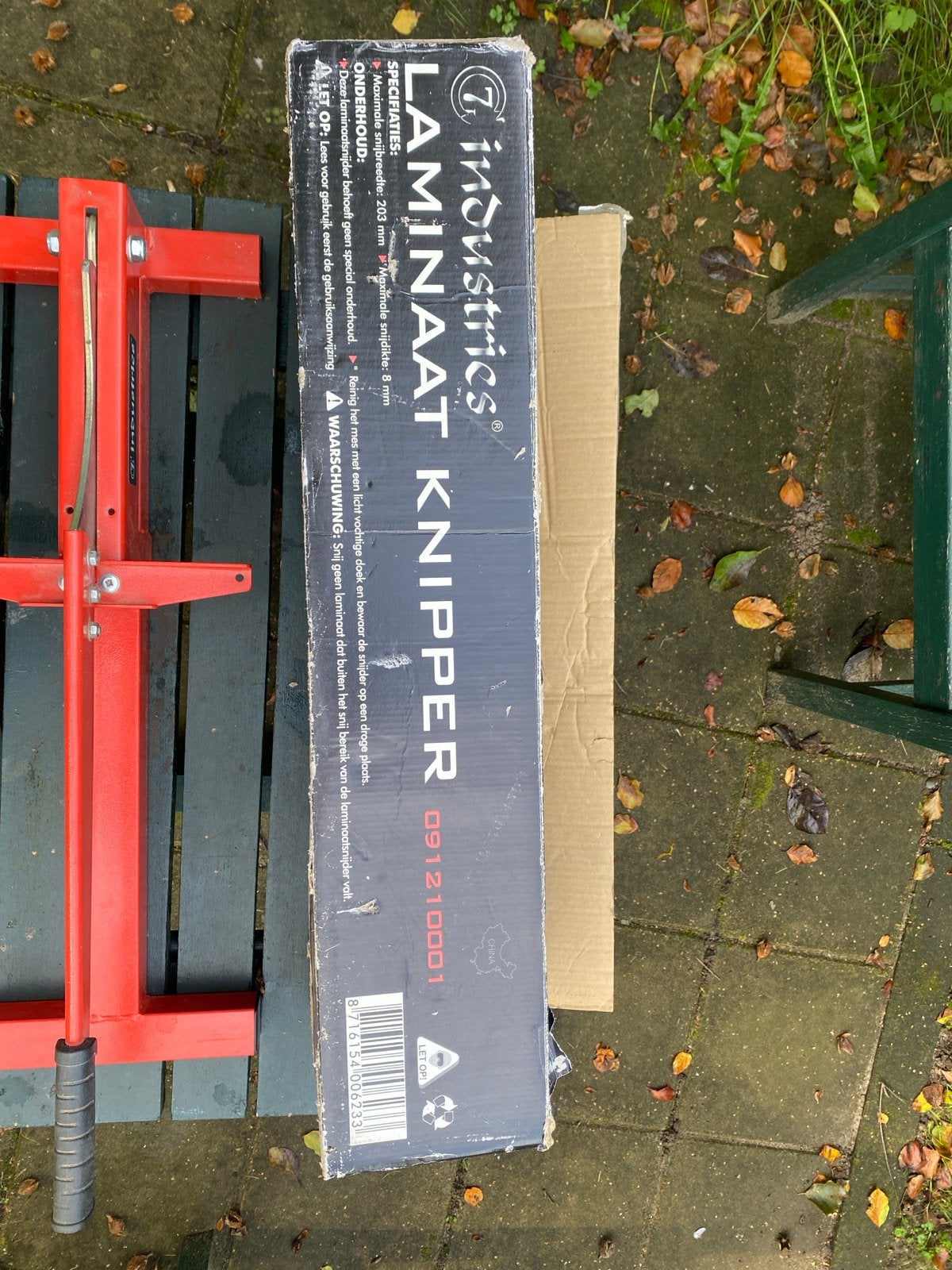Laminaatknipper - 1x gebruikt, zo goed als nieuw, Ophalen of Verzenden, Zo goed als nieuw, Snijgereedschap, Overige merken