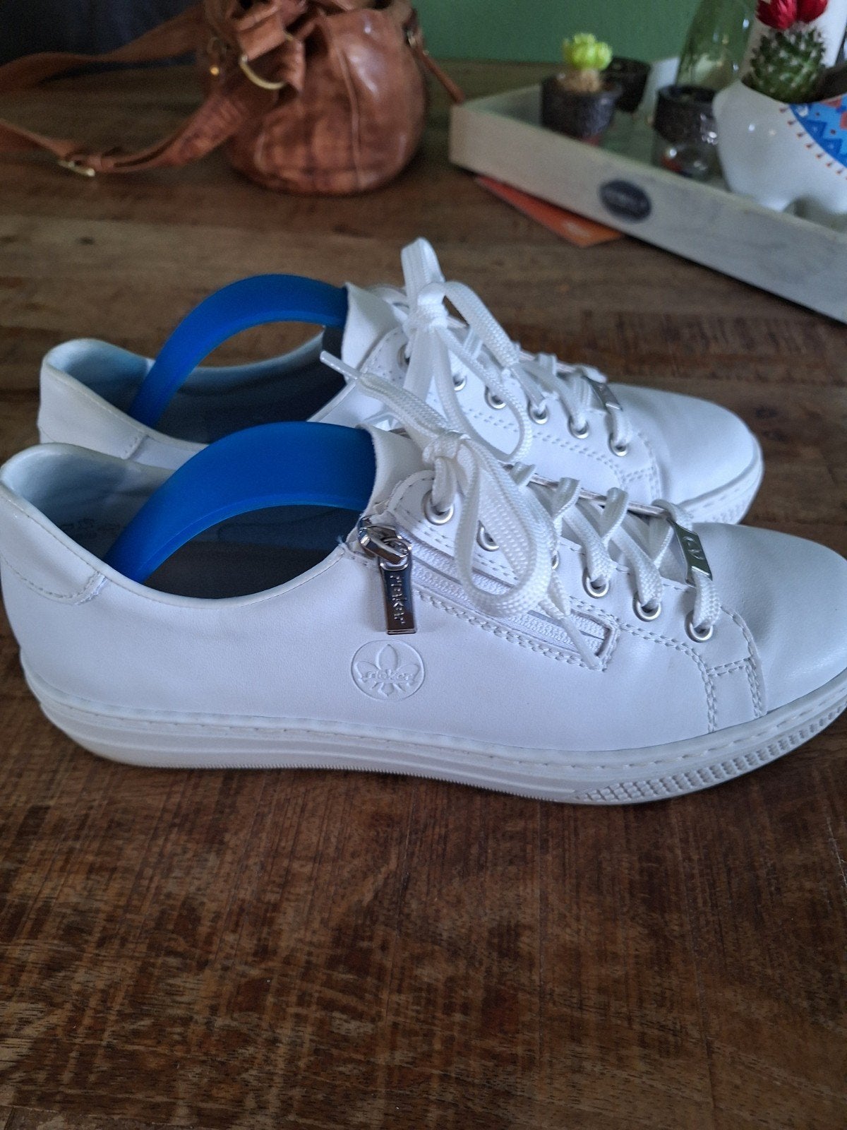 Nieuwe Rieker sneakers wit - maat 42, Wit, Nieuw, Ophalen of Verzenden, Sneakers of Gympen